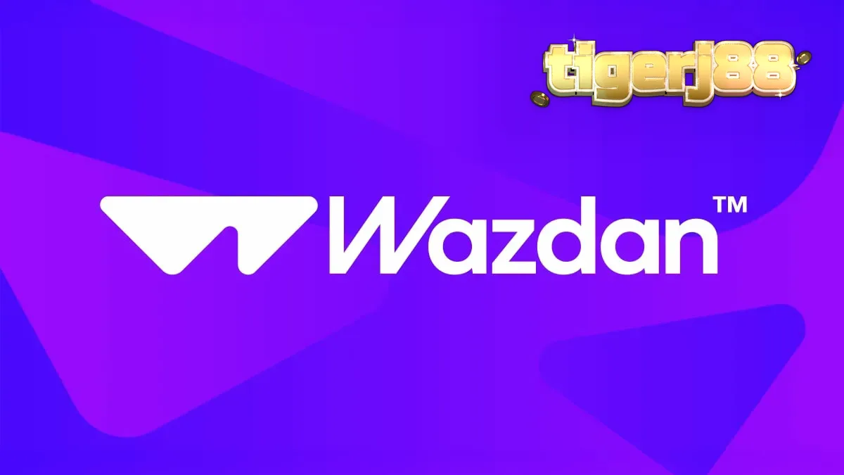 Tampilan antarmuka promosi jaringan Wazdan pada perangkat seluler